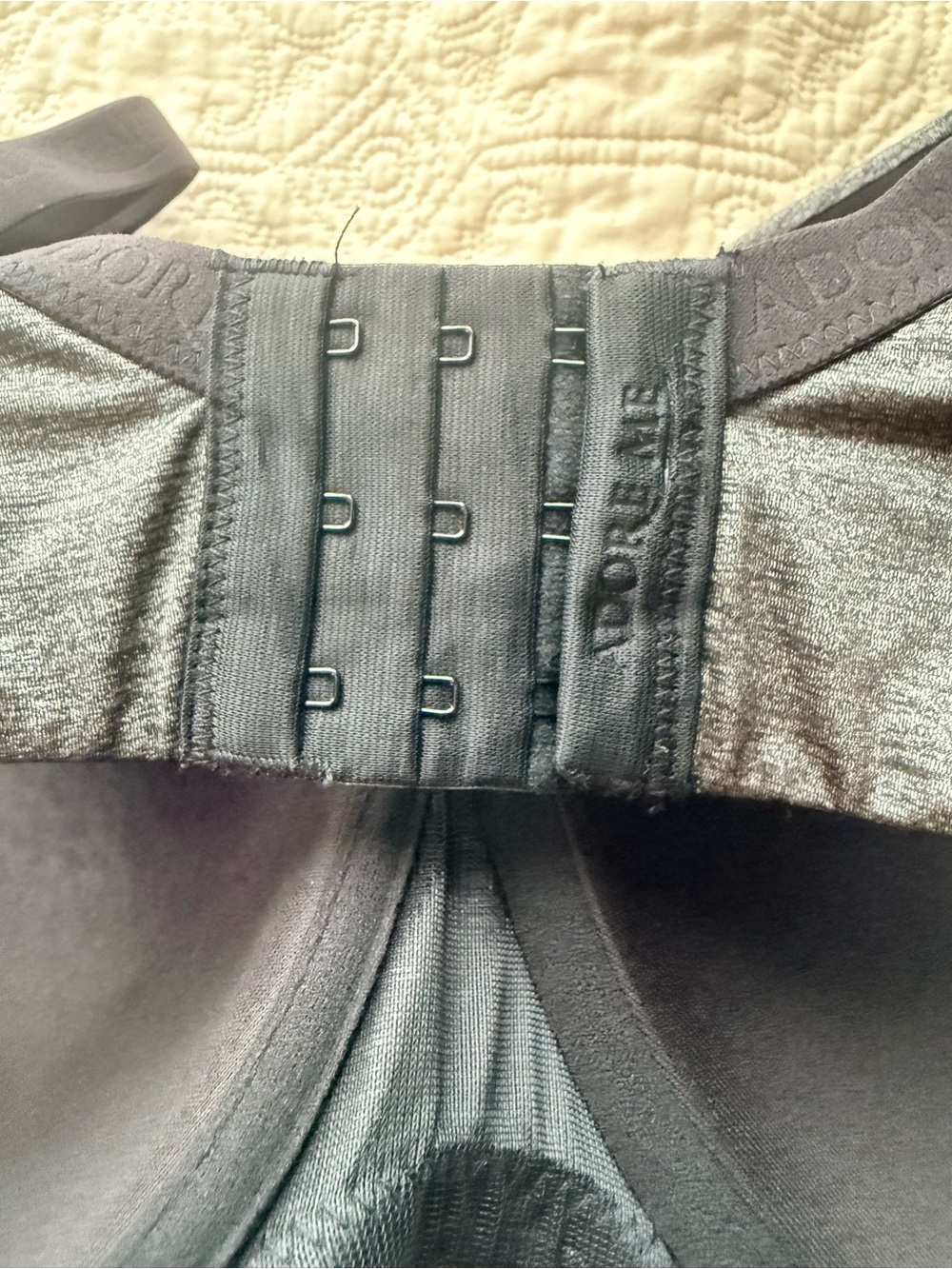 Adore me Everyday Full coverage T-Shirt Bras - Gray and Peach Set - Picture 7 of 9